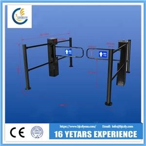 Supermarket Entrance Gate, Electric Swing Barrier Gate, Supermarket Gate Automatic Swing Gate