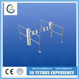 Supermarket Infrared Stainless Steel Induction Swing Gate
