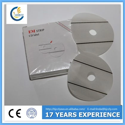 Library CD Security Label (two strips)
