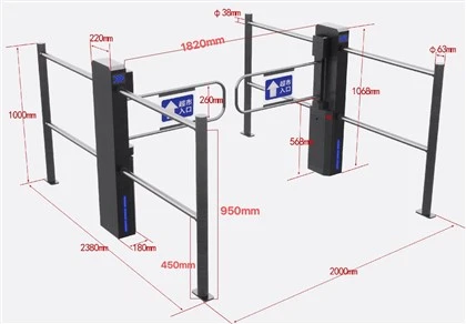 Acrylic High Level Gate Security Door